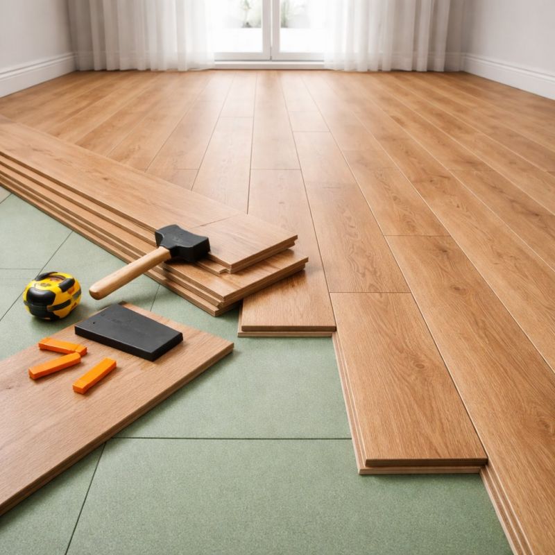 Laminate Floor Installation in Utica, MI