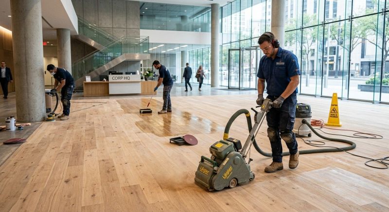 Our team working on Flooring Service projects in West Bloomfield, MI