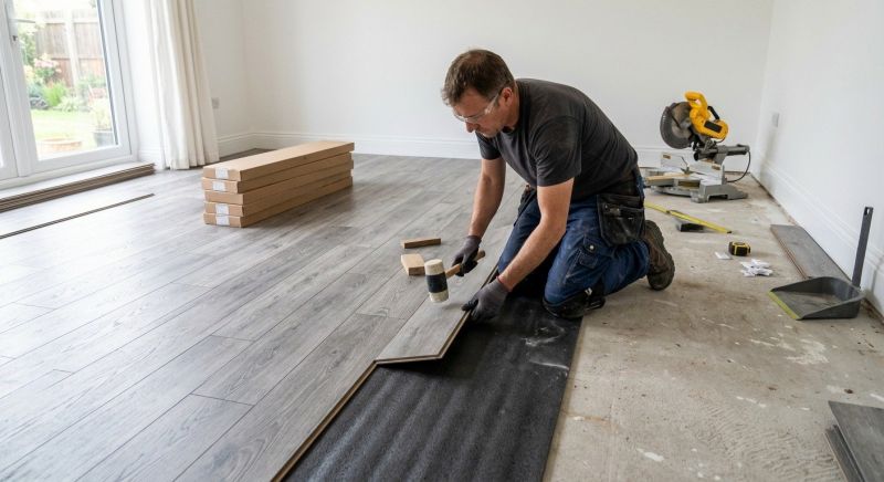 Laminate Floor Installation in West Bloomfield, MI