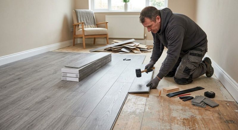 Laminate Floor Replacement in Brighton, MI