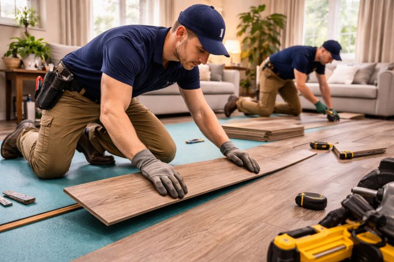 Laminate Floor Replacement in Northville, MI