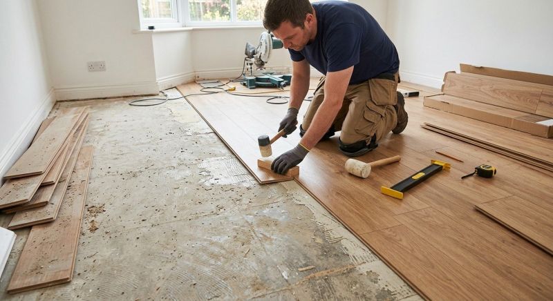 Laminate Floor Replacement in Southgate, MI