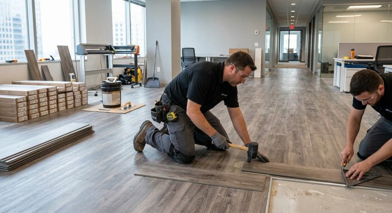 Linoleum Floor Installation in Berkley, MI