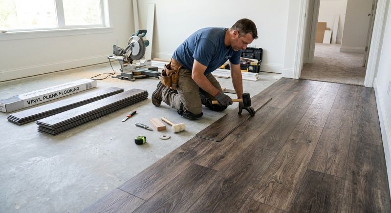 Linoleum Floor Installation in Commerce Township, MI