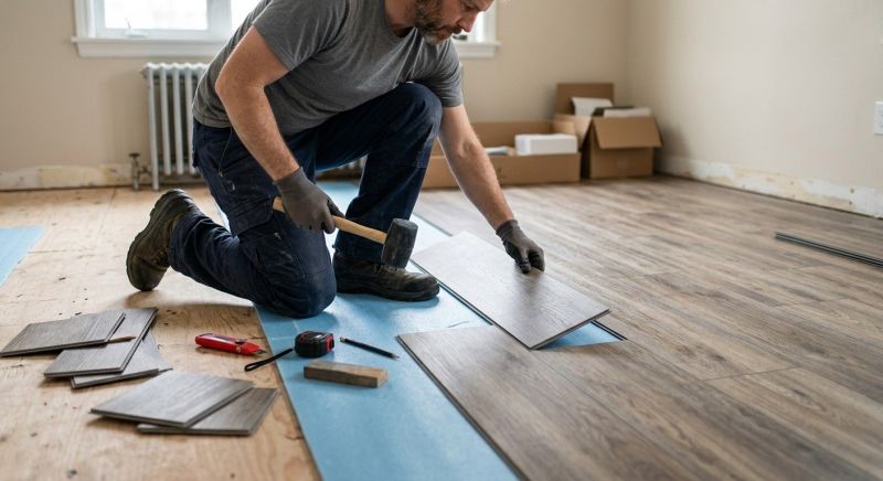 Linoleum Floor Installation in Roseville, MI