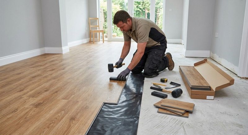 Luxury Vinyl Tile Installation in Birmingham, MI