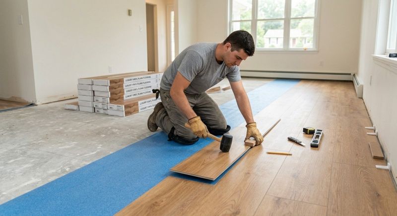 Lvt Flooring Installation in Dearborn, MI