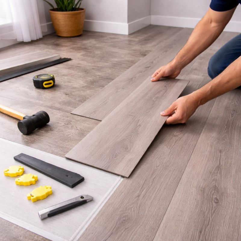 Lvt Flooring Installation in Romulus, MI