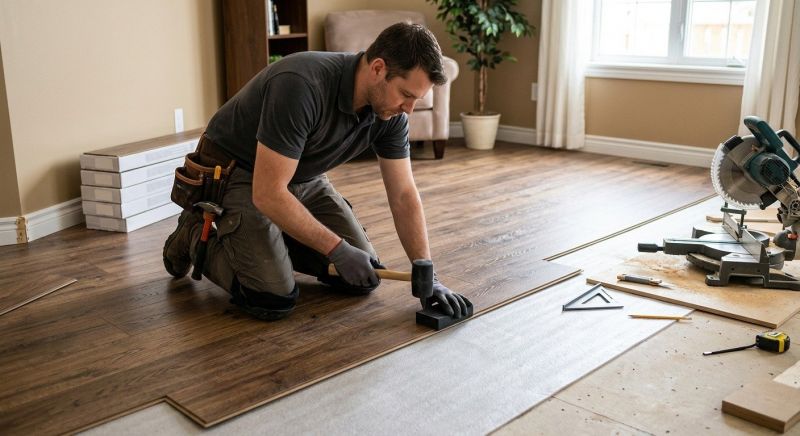 Plank Laminate Installation in West Bloomfield, MI
