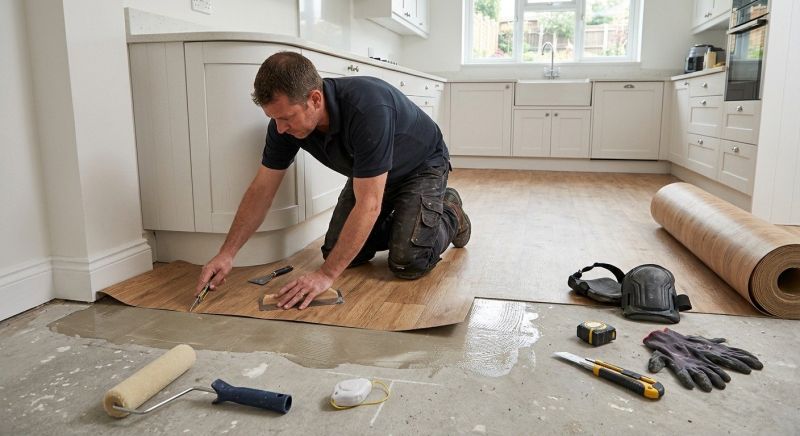 Sheet Linoleum Installation in Macomb, MI