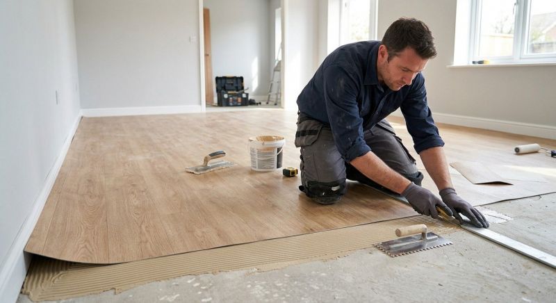 Sheet Vinyl Installation in Westland, MI