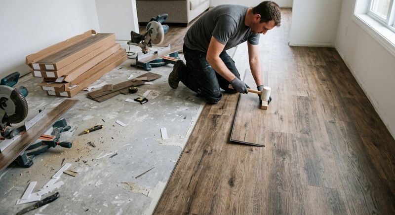 Vinyl Flooring Installation in Eastpointe, MI