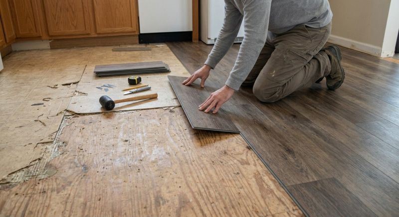 Vinyl Flooring Installation in West Bloomfield, MI