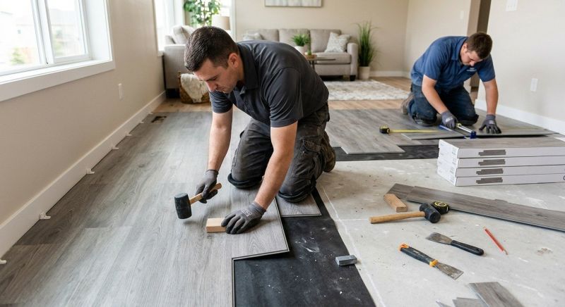 Vinyl Flooring Installation in Macomb, MI