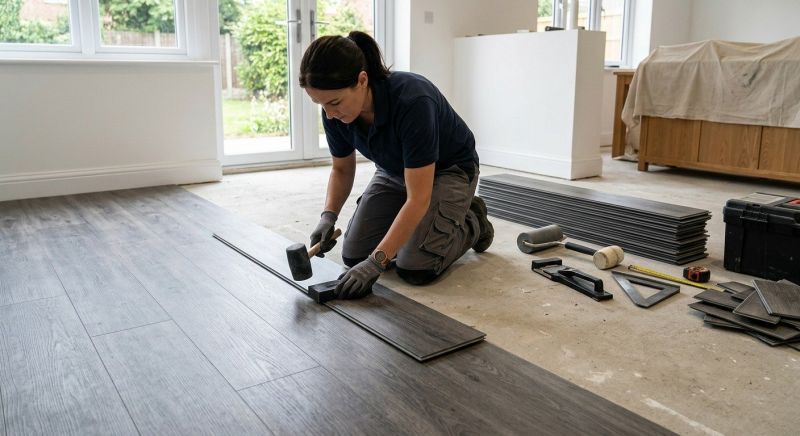 Vinyl Tile Installation in West Bloomfield, MI