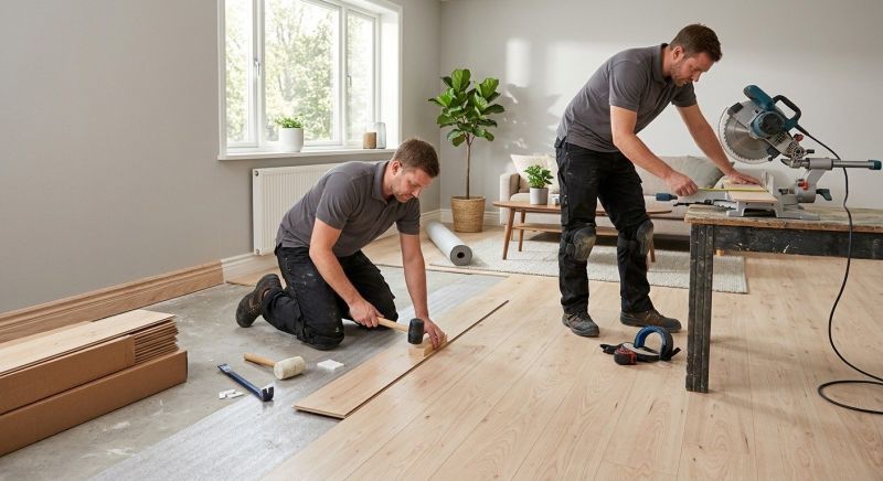 Wood Laminate Installation in West Bloomfield, MI
